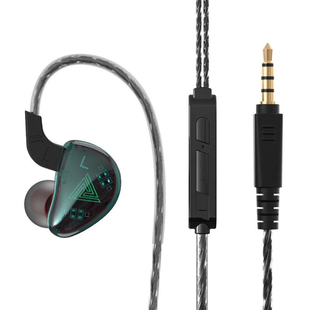 QKZ AK9 3.5mm Wired HiFi Heavy Bass Earphone Noise Canceling Sport Music In-ear Headset with Wire Control Mic QKZ AK9 3.5mm Wired HiFi Heavy Bass Earphone Noise Canceling Sport Music In-ear Headset with Wire Control Mic